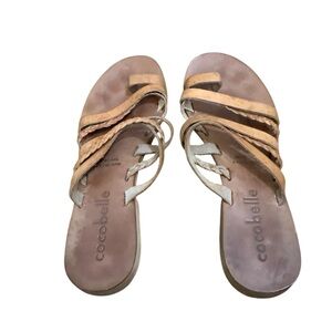 Cocobelle Tan Strappy Sandals
